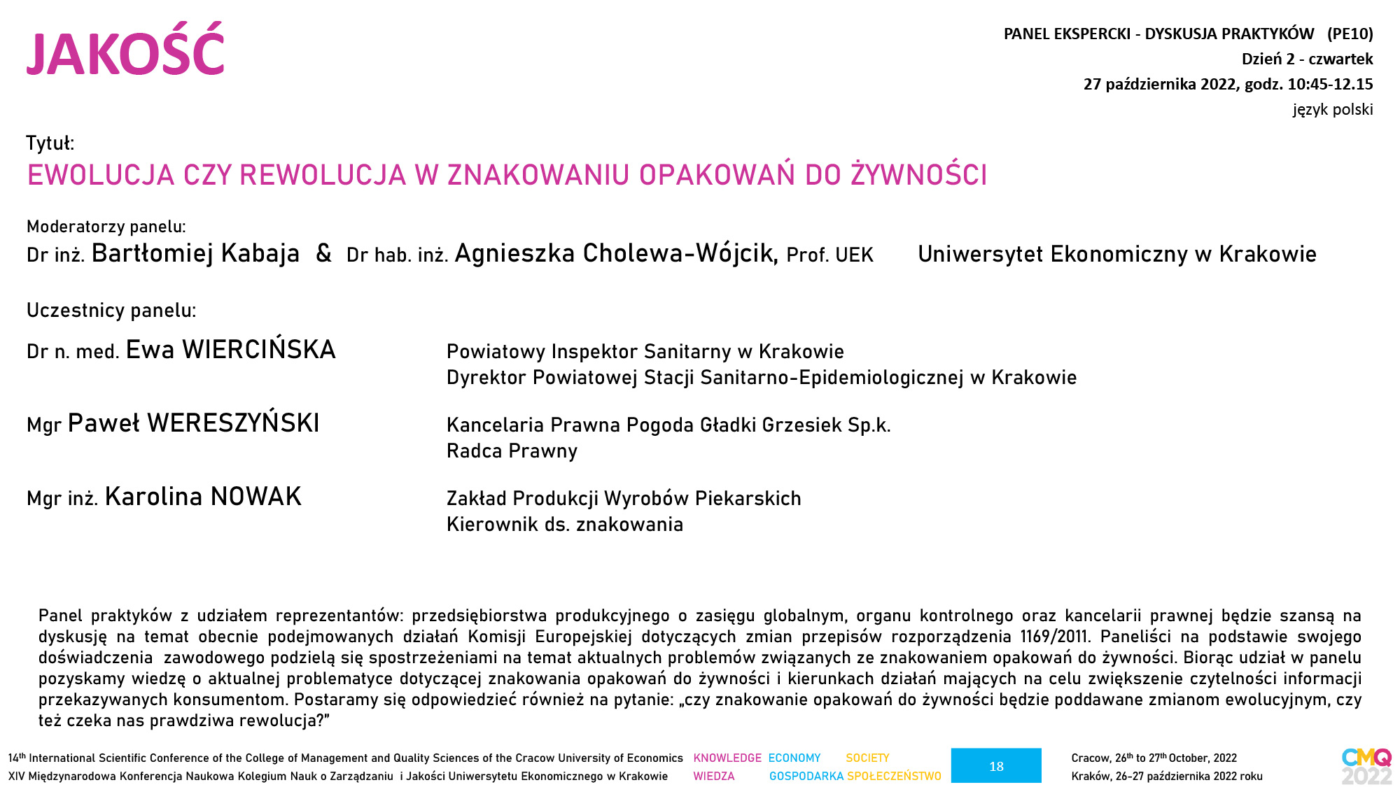 18 CMQ2022 HARMONOGRAM PP 2022 10 20 18